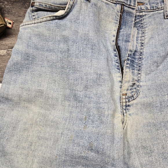 Levis Vintage Gray Tab Jeans Soft 36 x 30 Signature Flex Denim Rare Distressed - Picture 3 of 5